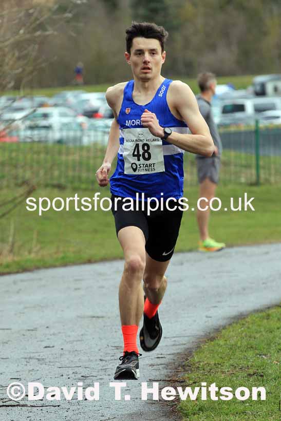 Senior Men and Veterans (Over 40s), 2023 NECAA Royal Signals Relays, Hetton le Hole, County Durham. Photo: David T. Hewitson/Sports for All Pics